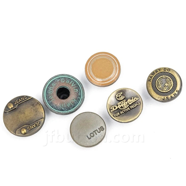Removable Jeans Button