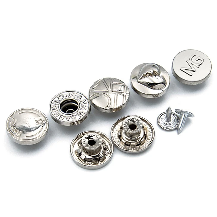 Jeans Jacket Buttons