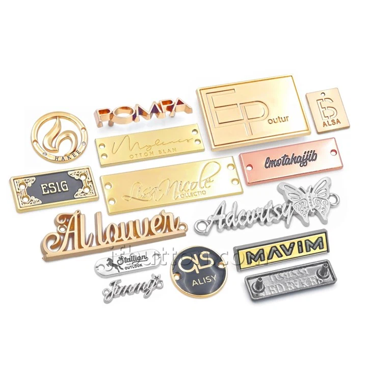 Engraved Metal Clothing Tags