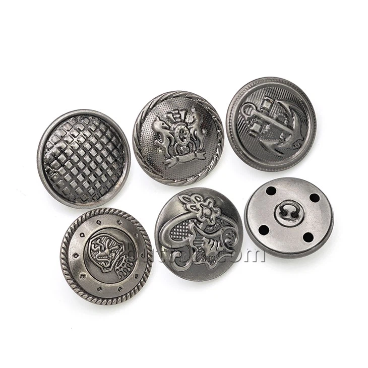 Sliver Shank Button For Army Uniform factory