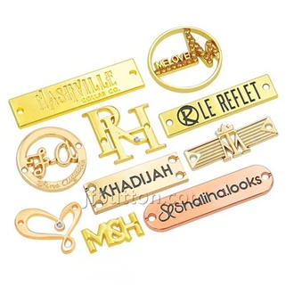 Металеві бірки для одягу