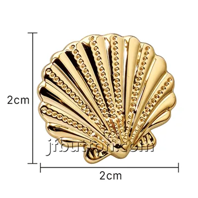 Ґудзики з черепашкою на задній частині