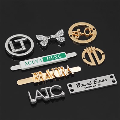 Brass Label Plates For Bag