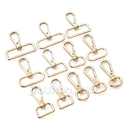 Латунний поворотний карабін