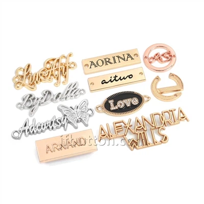 Як вибрати металеві етикетки для одягу